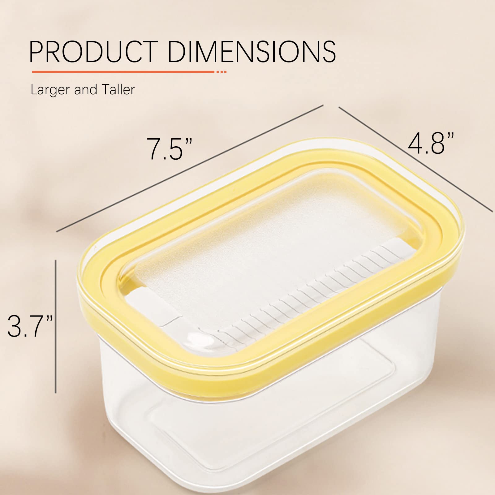 UNIVIVO butter slicer with stainless steel blades delivering clean cuts.