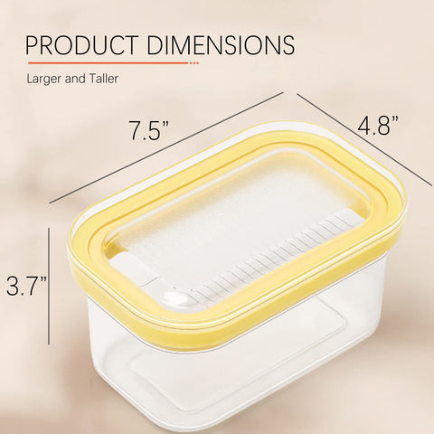 UNIVIVO butter slicer with stainless steel blades delivering clean cuts.