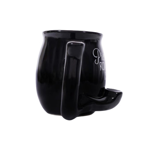 Unkzyzn Wake and Bake mug features a coffee pot shape, perfect for playful mornings.