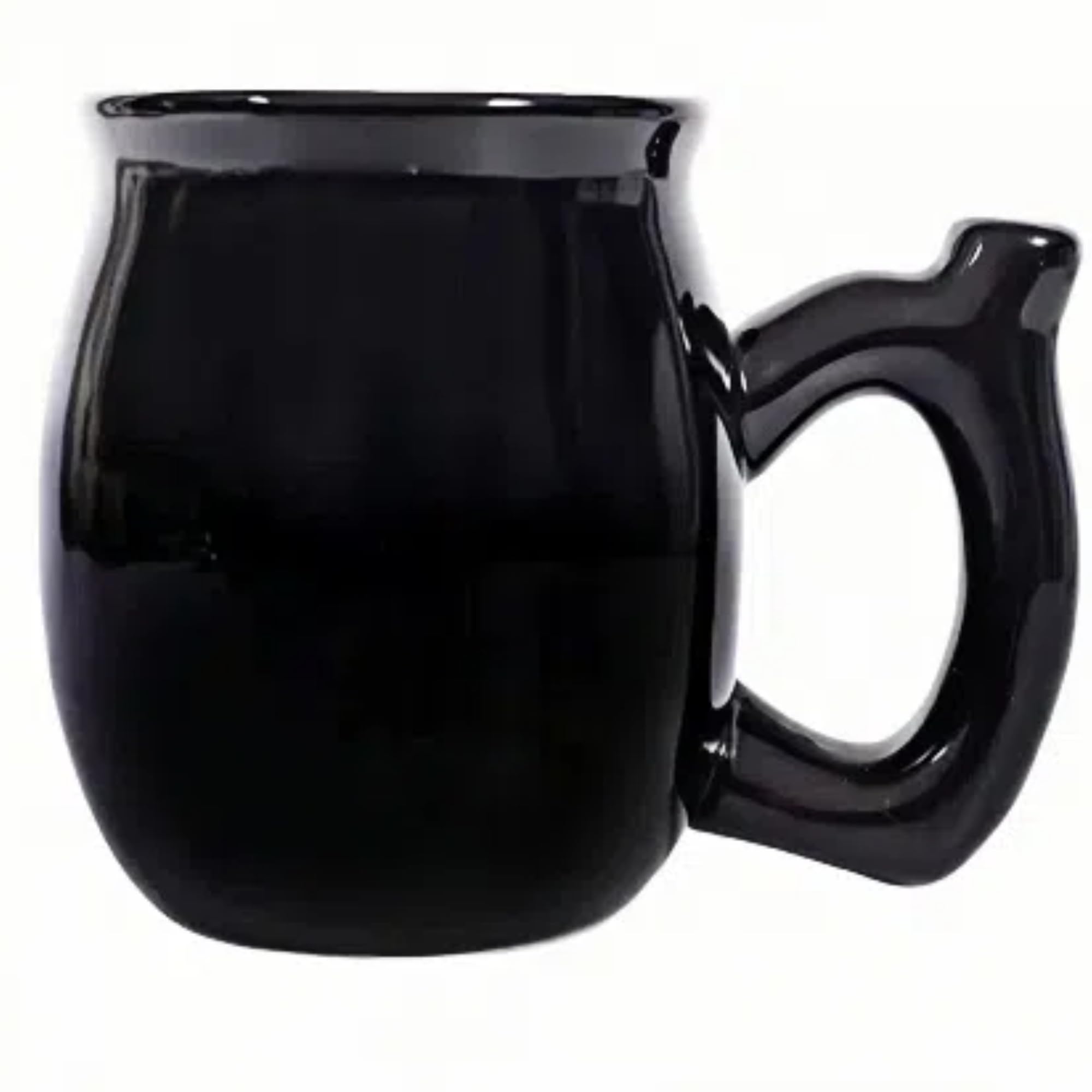 Unkzyzn mug with ergonomic handle supports secure grip during daily use.