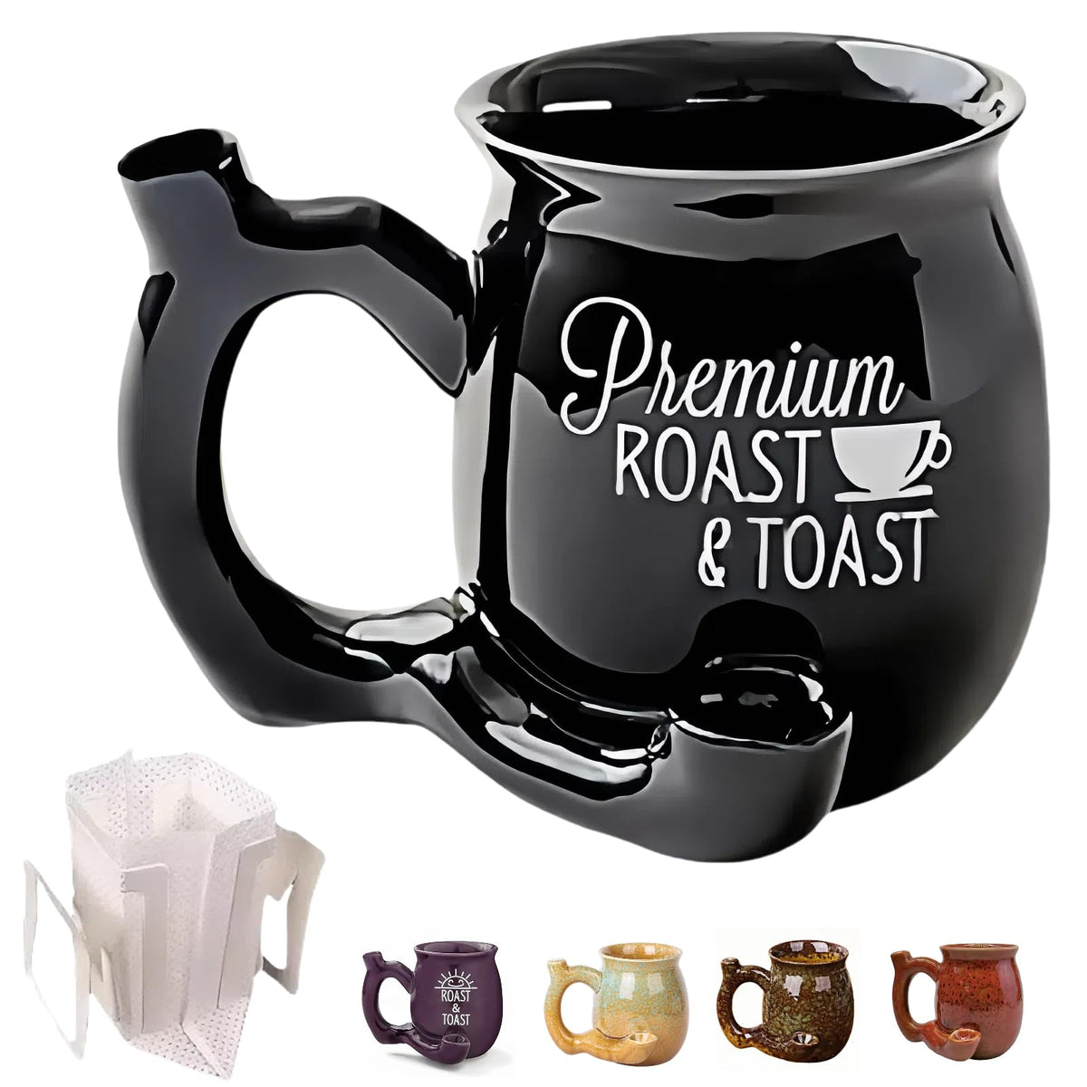 Unkzyzn Wake and Bake mug with glazed ceramic for daily coffee and easy cleaning.