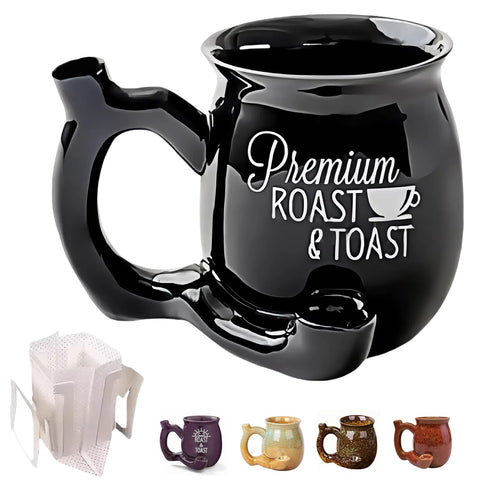 Unkzyzn Wake and Bake mug with glazed ceramic for daily coffee and easy cleaning.