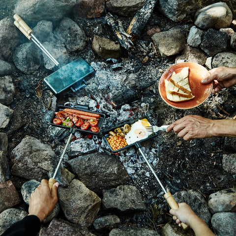 Perfect for camping scenes and family meals in the outdoors