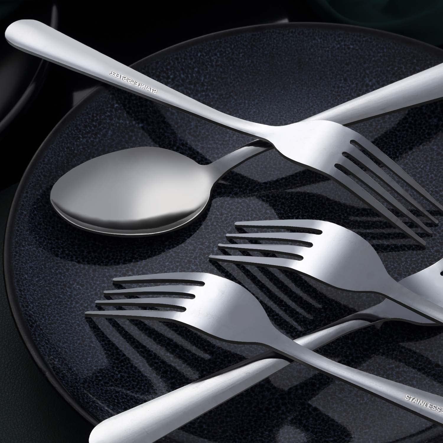 Unokit dinner spoons ideal for weddings and parties with refined flair.