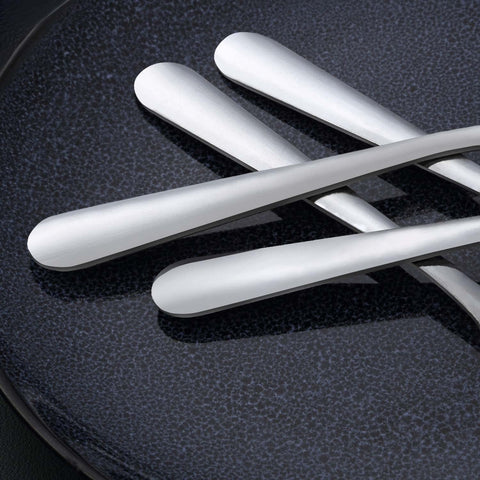 Unokit ergonomic dinner forks designed for comfortable handling during meals.