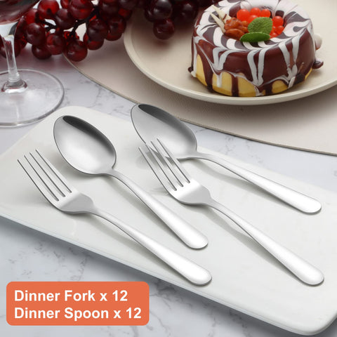 Unokit mirror-polished stainless steel with smooth edges for comfortable handling.