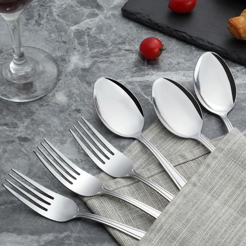 Unokit multi-occasion silverware collection ideal for family meals