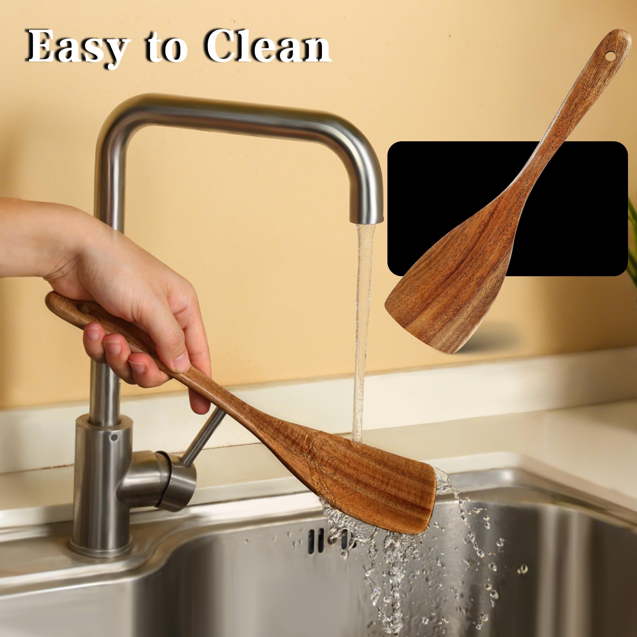 Unokit nesting utensils save drawer space and easy access.