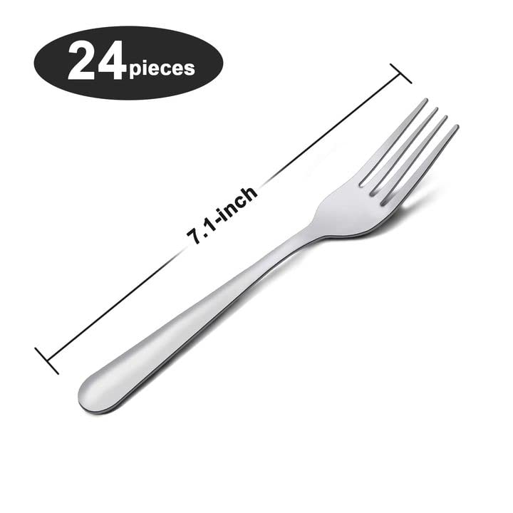 Unokit stainless steel ergonomic forks designed for comfortable grip