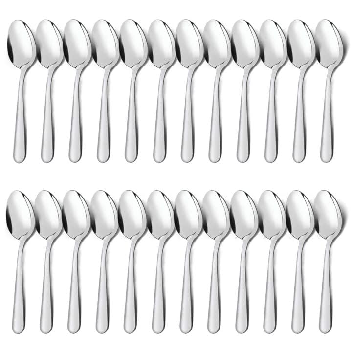 Unokit stainless steel spoons dishwasher safe for quick cleanups.