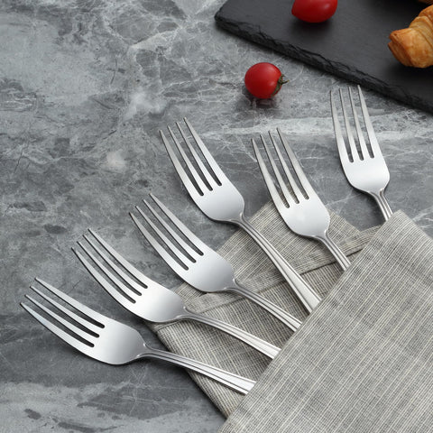 Unokit forks feature a unique textured handle for secure grip