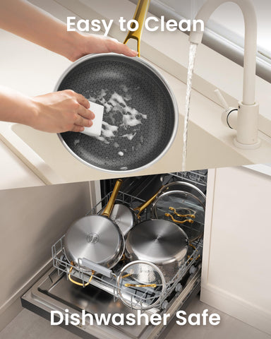 UNOPAN 8" and 10" fry pans for everyday meals
