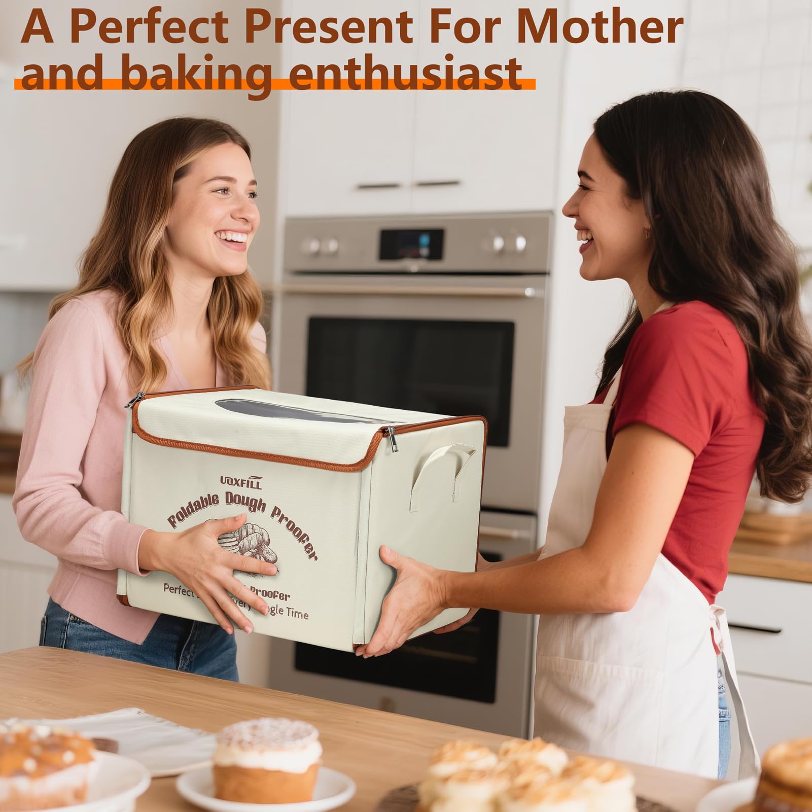 Uoxfill folding bread proofing box sourdough yogurt and pizza batches in view