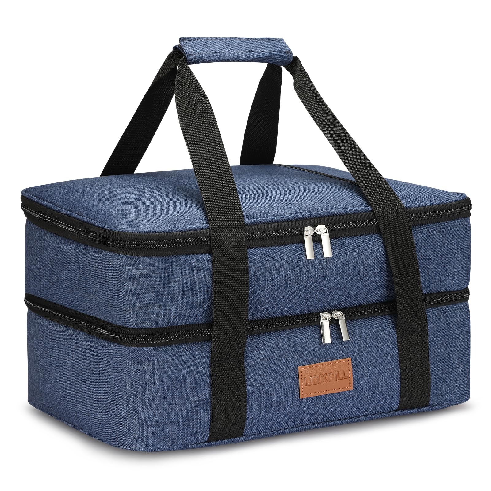 Uoxfill lunch bag insulated-thermal-capacity keeps meals ready for travel.