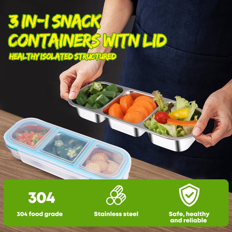 UPABLUNSO dishwasher-safe material simplifies cleanup after school or travel.