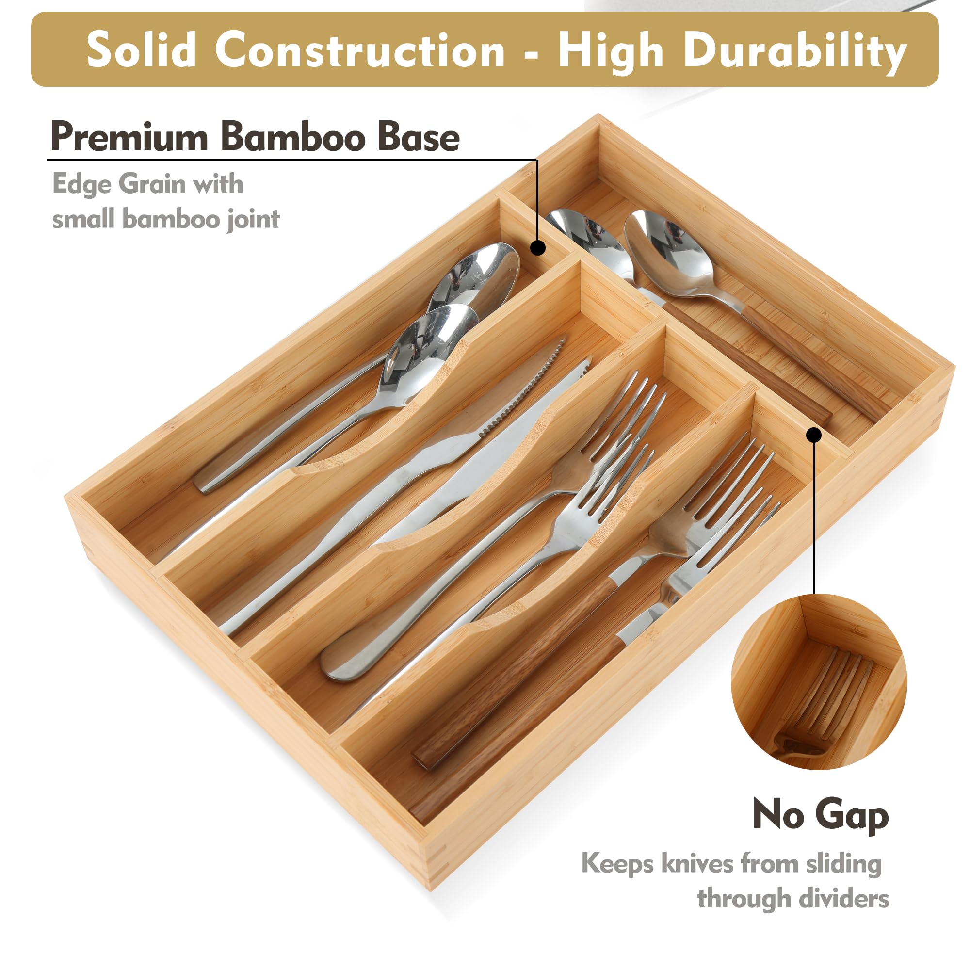 Upassion slim 13x9 inch profile fits narrow drawers