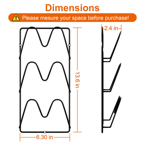 UpChoNice dimensions 6.3 x 2.4 x 13.6 inches fits compact spaces.