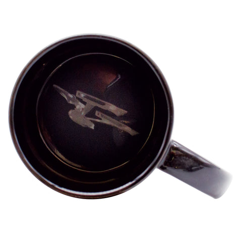 UPG Star Trek Warp Mug requires hand washing to preserve the color-shift effect.