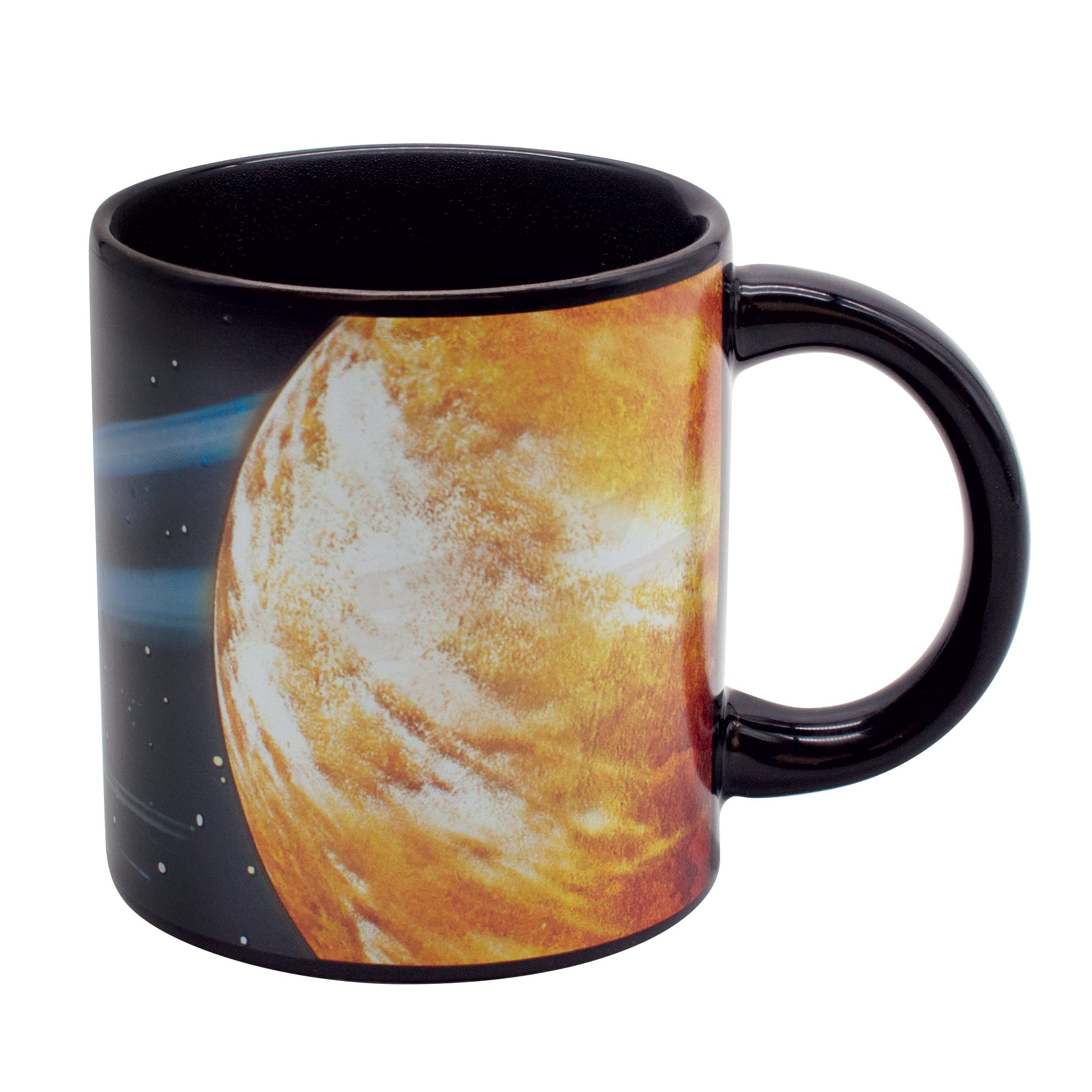UPG Star Trek Warp Mug is microwave-safe for quick reheats.