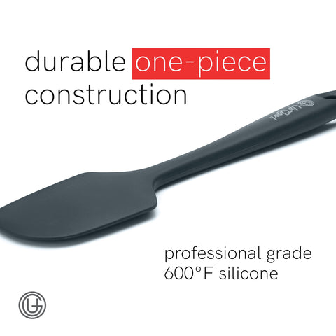 UpGood large spatula gray, fits pans and skillets for flipping and stirring.