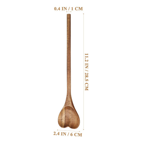 UPKOCH Acacia Wood Spoon with dense grain offers durable everyday use.