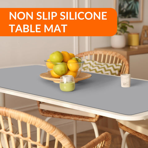 UPOGDDY silicone mat is waterproof and dishwasher-safe for quick cleanup.