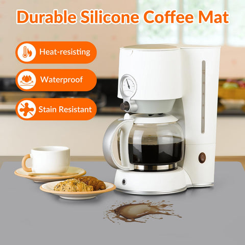 UPOGDDY multi-purpose silicone mat doubles as a heat-insulation mat.