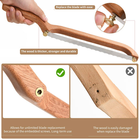 Uprichya stainless steel blade resists corrosion and stays sharp longer.