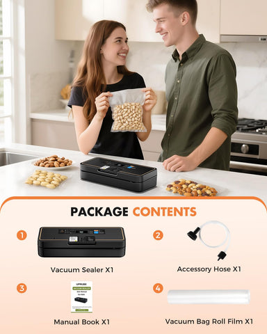 UPRUBE compact design saves countertop space and storage.