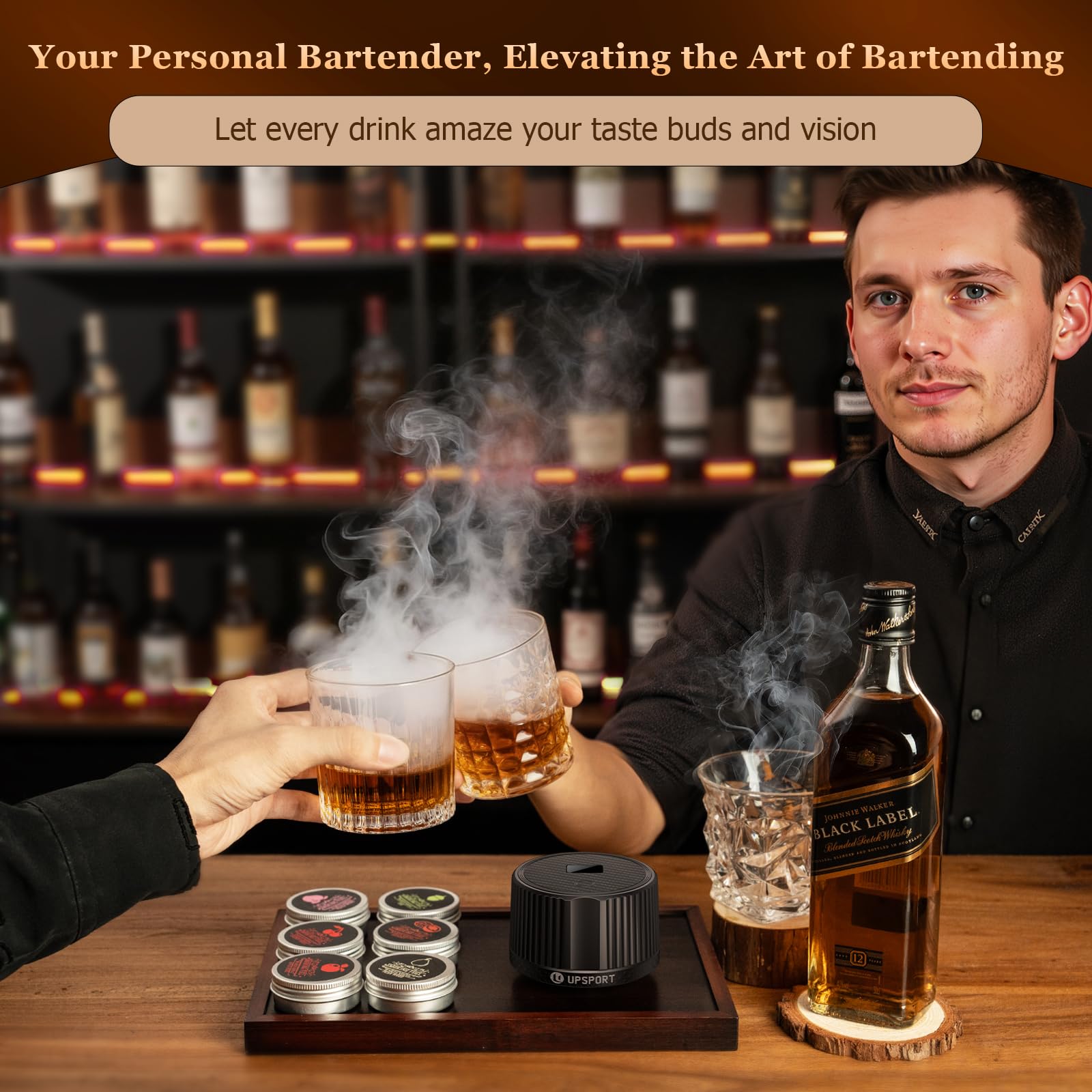 Upsport six-flavor wood chips expand pairing options and aroma depth.