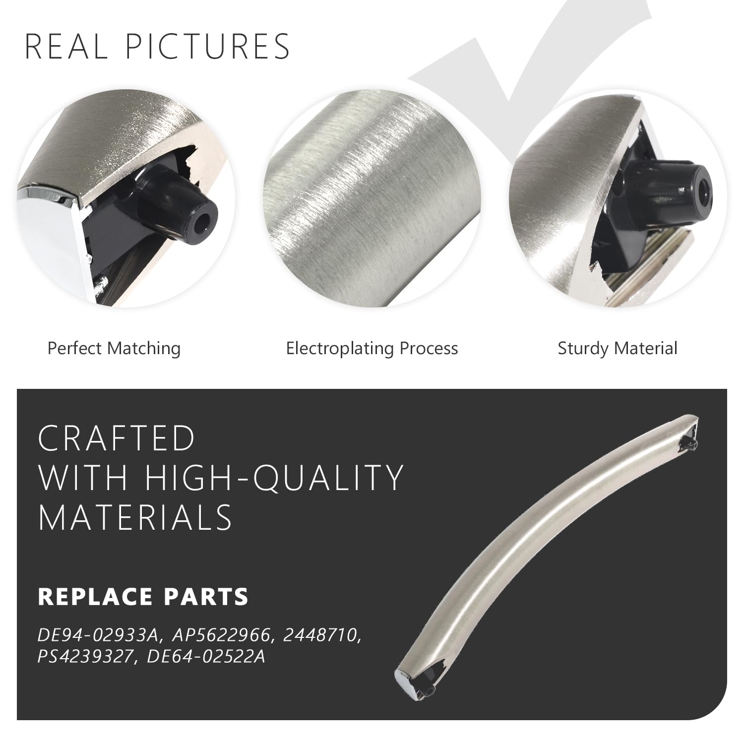 UPTTHOW packaging box protects the replacement handle during shipping.