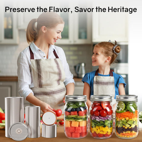 UR ADVANCE jars stored in fridge with lids preserving freshness.