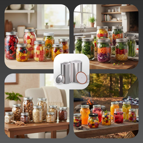 UR ADVANCE leak-proof lids prevent leaks during long-term storage