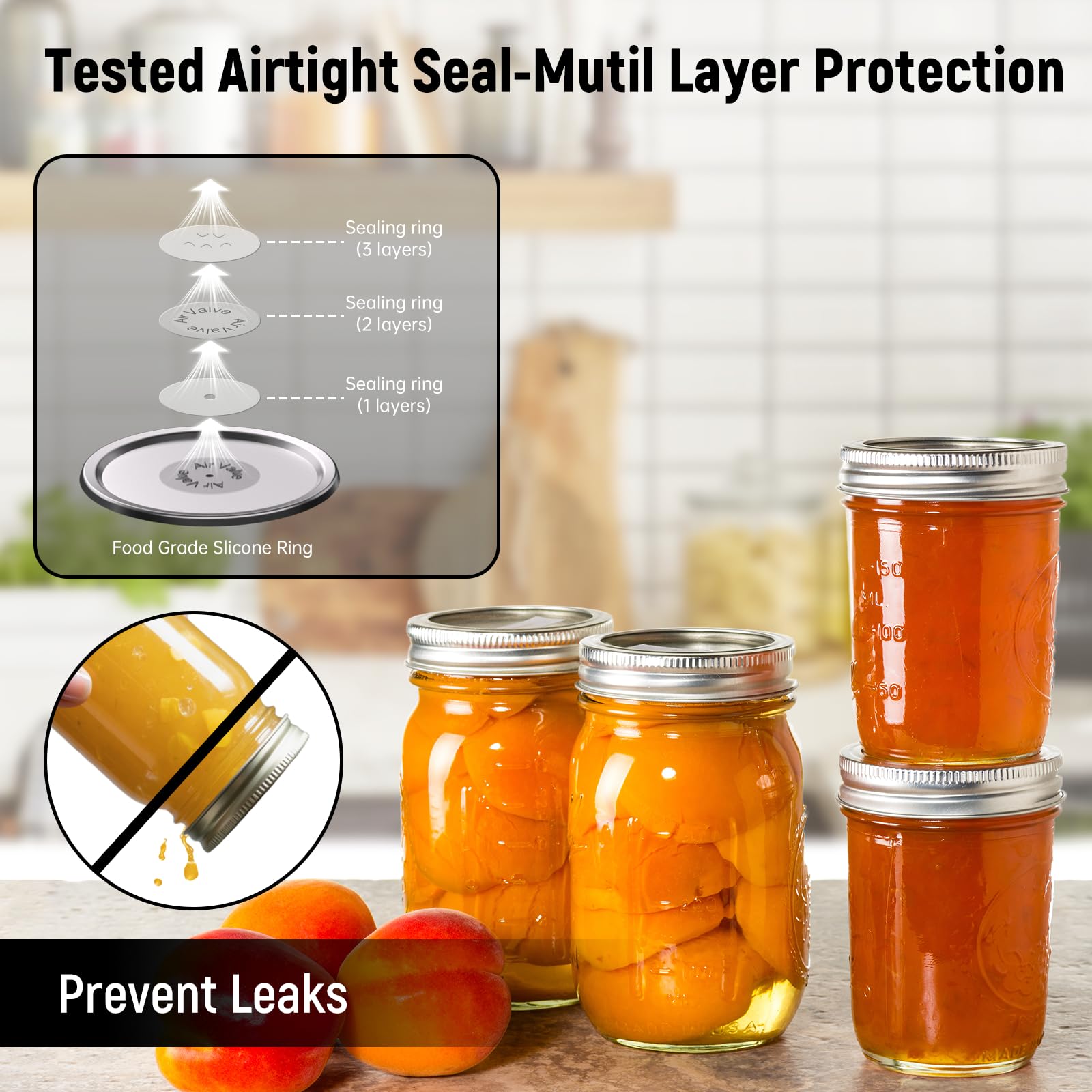 UR ADVANCE food-safe, non-toxic sealing compound protects stored foods