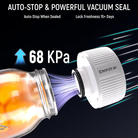 UR ADVANCE regular-mouth lids designed for versatile jar sealing.
