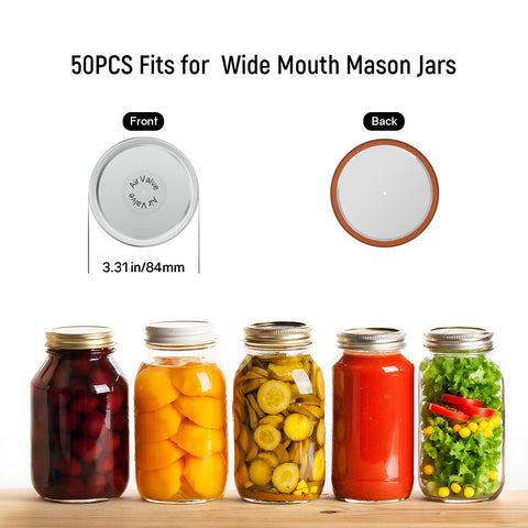 UR ADVANCE vacuum-seal lids ideal for jams and sauces