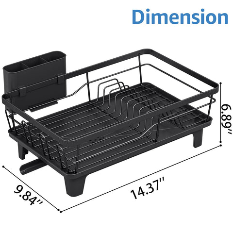 Urackify compact rack fits small kitchens while staying sturdy on the counter.