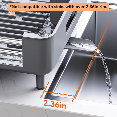 Urackify rustproof frame with sturdy bars for long-lasting use.