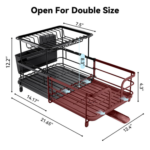 Urackify spacious design supports a 5-8 person family meal prep.