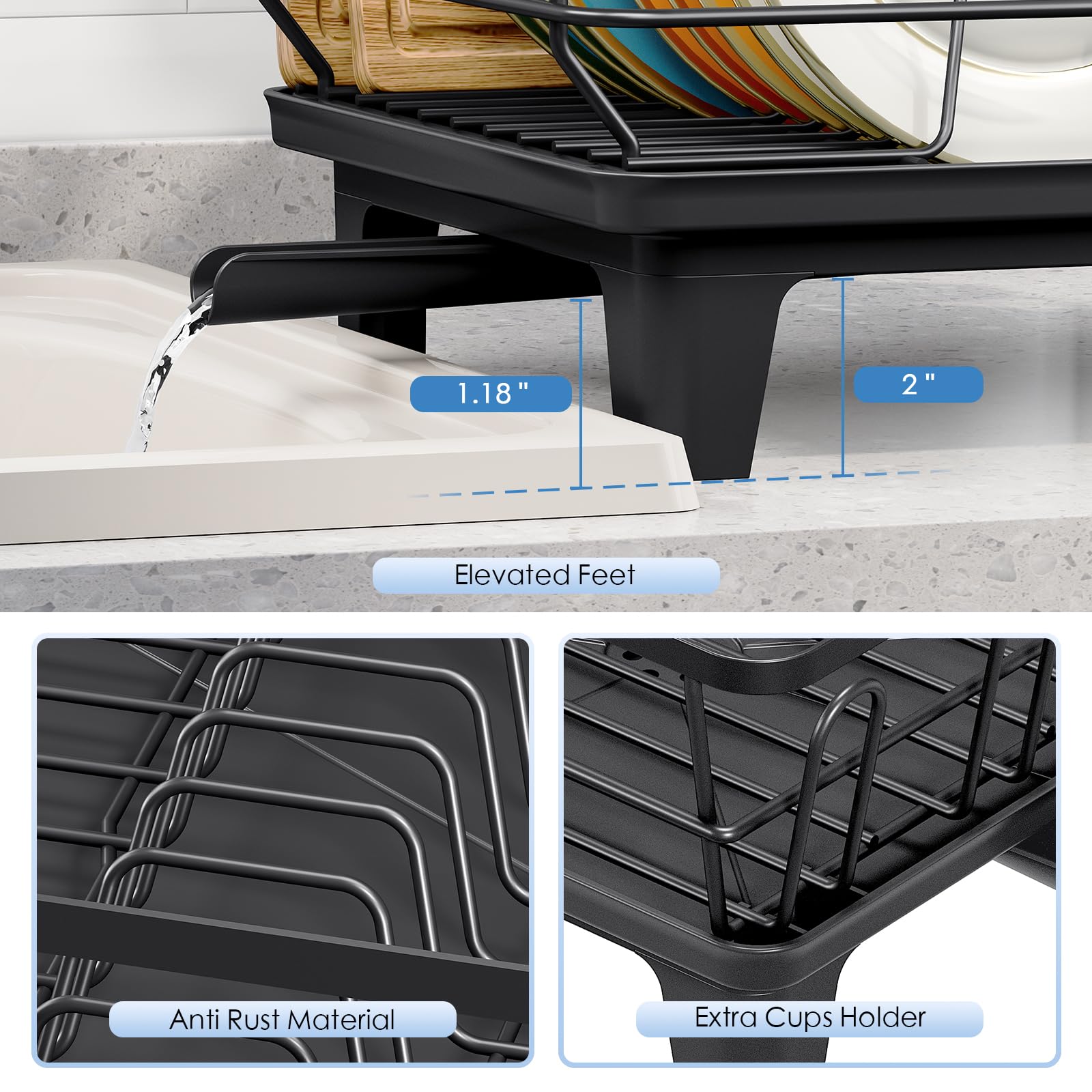 Urackify tool-free assembly makes setup quick and hassle-free.