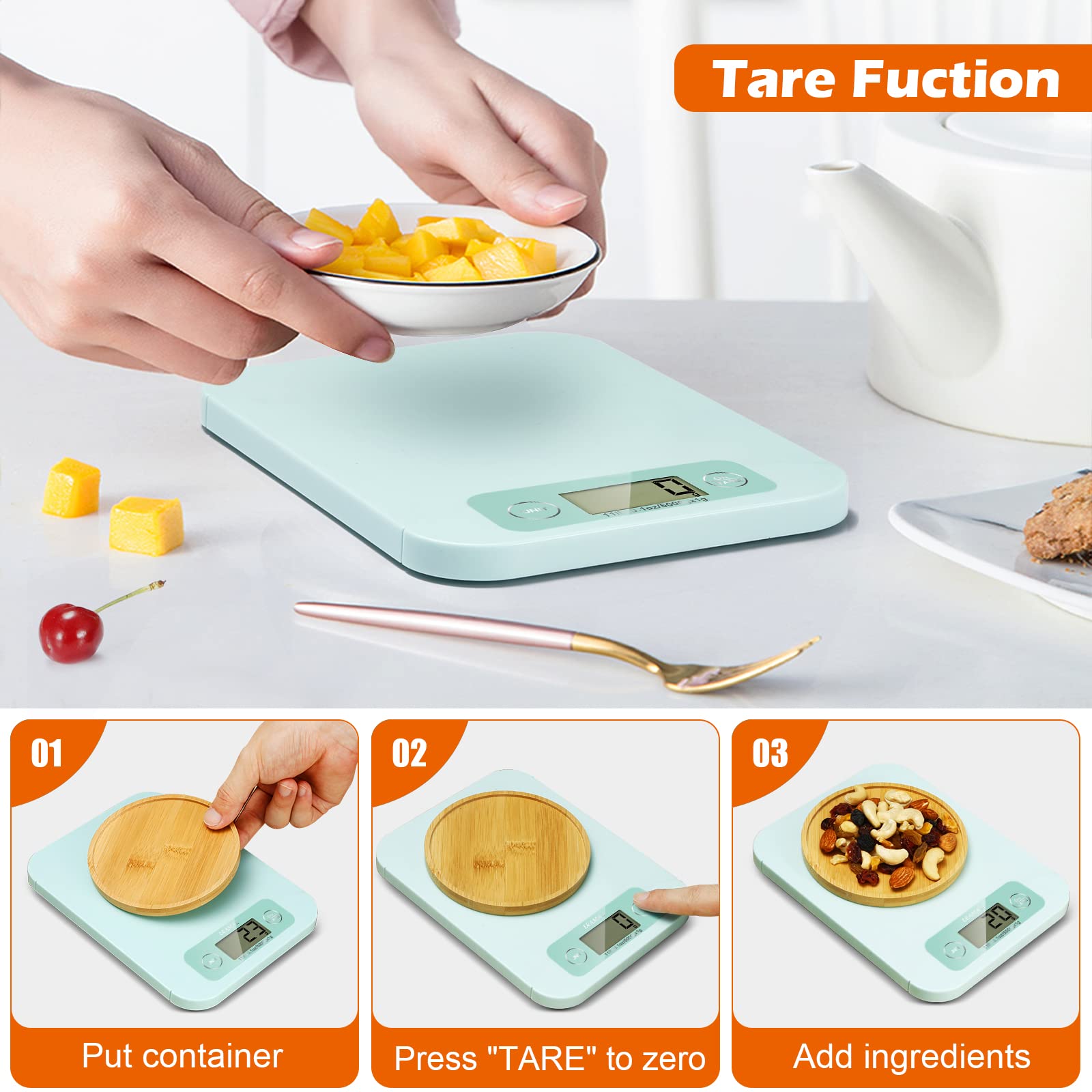 URAMAZ compact design fits small kitchens or travel.