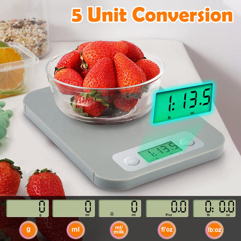 URAMAZ scale auto-off feature saves battery during prep.