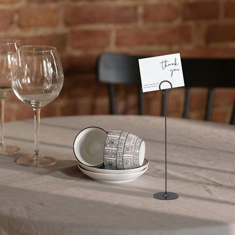 Urban Deco black color option blends with modern event themes