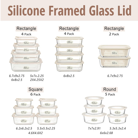 Urban Green glass container with lid is microwave-safe when vent open