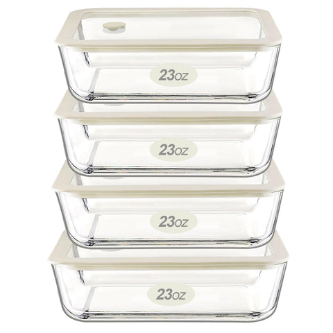 Urban Green rectangle 23oz container ready for everyday meal prep and portion control.
