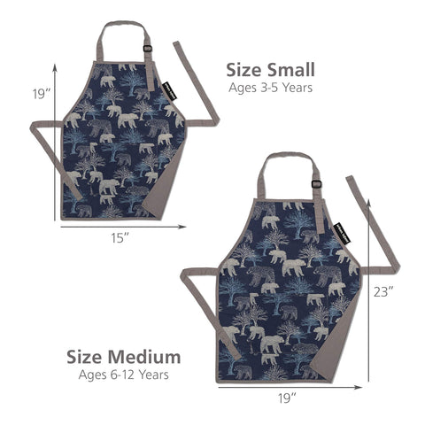 Urban Infant Little Helper dual-layer construction offers durability for art and gardening tasks.