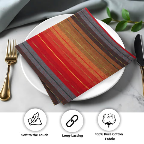 Urban Villa 12-pack napkins, machine washable for easy housekeeping