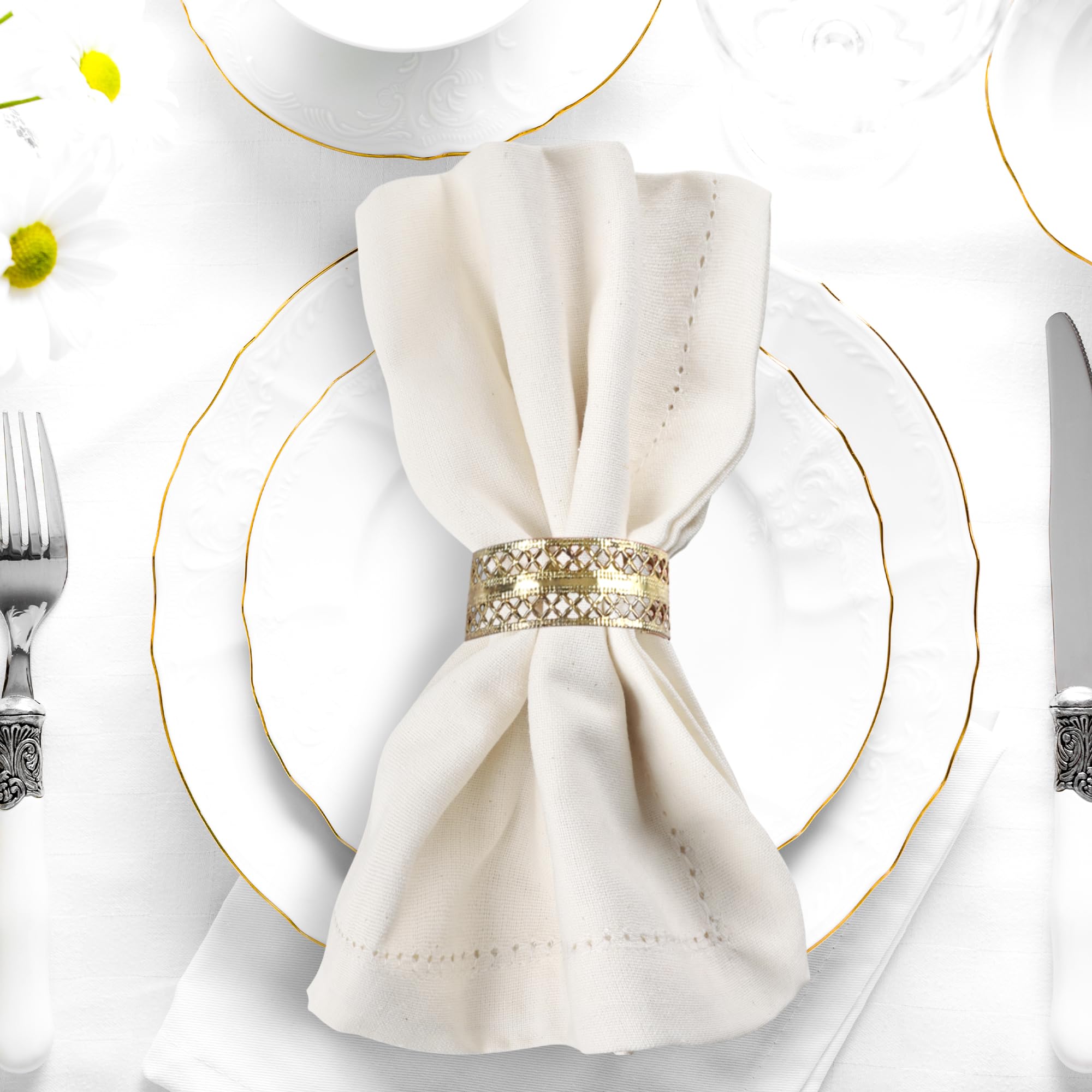Urban Villa Napkins are machine washable for easy care.