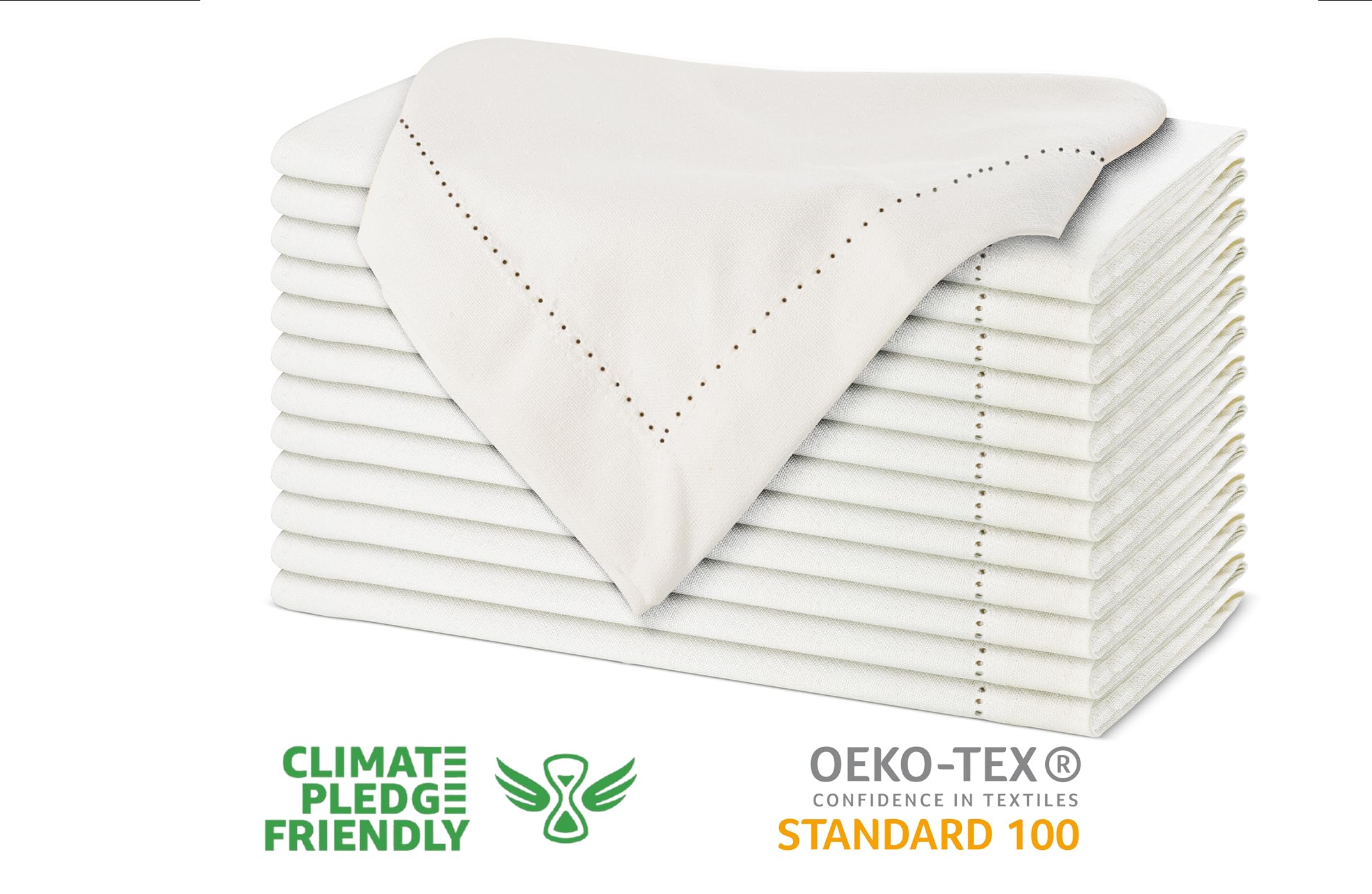 Urban Villa Cloth Napkins used in hotel-style dining setups.