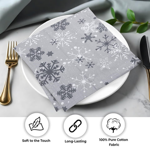 Urban Villa 12-pack napkins arranged for a dinner setting